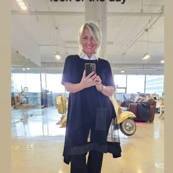 UCHUU Montreal Sparkling Beige Sequin Belted Coat - Picture 9 of 11